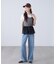 2WAYシアードットホルターキャミ×半袖カットソーセット