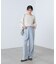 ウール調ワンタックワイドパンツ［切らずに履ける身長別サイズ／低身長／高身長／５サイズ５色／洗える／防シワ