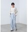 ウール調ワンタックワイドパンツ［切らずに履ける身長別サイズ／低身長／高身長／５サイズ５色／洗える／防シワ