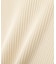 〈MFM〉ドットバルーンペプラムニット