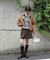 Iシャツフェイクレイヤードポロカーディガン