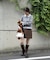 Iシャツフェイクレイヤードポロカーディガン