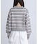 POLO BCS ボーダーポロニット