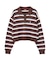 POLO BCS ボーダーポロニット