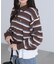 POLO BCS ボーダーポロニット