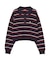 POLO BCS ボーダーポロニット