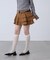 ティアードフリルベルト付きミニスカート