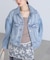 〈Levi's〉LOOSE CROP TRUCKER デニムジャケット