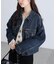 〈Levi's〉LOOSE CROP TRUCKER デニムジャケット