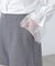 ラインストーンショートパンツ