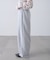 〈ＭＦＭ〉裏起毛スウェットカーブパンツ