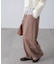 〈ＭＦＭ〉裏起毛スウェットカーブパンツ
