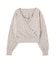 レースドッキングカシュクールニット