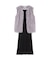 フェザーヤーンジレセットニットワンピース24AW
