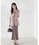 フェザーヤーンジレセットニットワンピース24AW