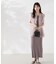 フェザーヤーンジレセットニットワンピース24AW