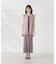 フェザーヤーンジレセットニットワンピース24AW