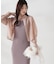 フェザーヤーンジレセットニットワンピース24AW