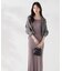 フェザーヤーンジレセットニットワンピース24AW