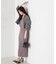 フェザーヤーンジレセットニットワンピース24AW