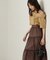 アシンメトリー5分袖シャツブラウス24AW