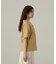 アシンメトリー5分袖シャツブラウス24AW
