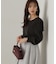 タックリボンスリーブブラウス24AW