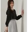 タックリボンスリーブブラウス24AW