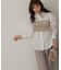チュールビスチェ付シャツ24AW