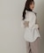 チュールビスチェ付シャツ24AW