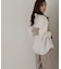 チュールビスチェ付シャツ24AW