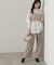 チュールビスチェ付シャツ24AW