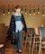 チュールビスチェ付シャツ24AW
