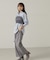 チュールビスチェ付シャツ24AW