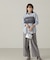 チュールビスチェ付シャツ24AW