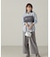 チュールビスチェ付シャツ24AW