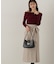 ラップ風リボンタイトスカート　24AW