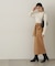 ラップ風リボンタイトスカート　24AW