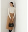 ラップ風リボンタイトスカート　24AW