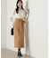 ラップ風リボンタイトスカート　24AW