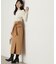 ラップ風リボンタイトスカート　24AW