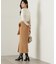 ラップ風リボンタイトスカート　24AW