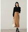ラップ風リボンタイトスカート　24AW