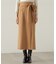 ラップ風リボンタイトスカート　24AW