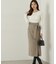 ラップ風リボンタイトスカート　24AW