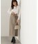 ラップ風リボンタイトスカート　24AW