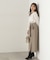 ラップ風リボンタイトスカート　24AW