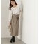 ラップ風リボンタイトスカート　24AW