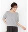 ＜ハンドウォッシャブル＞ダイヤ柄半袖ニット 25AW