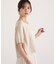 ＜ハンドウォッシャブル＞ダイヤ柄半袖ニット 25AW
